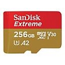 Sandisk microSD Card 256GB suitable for 4K camera