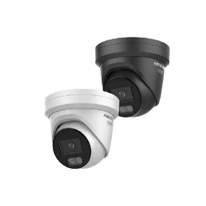 Hikvision 6 MP Smart Hybrid Light with ColorVu Fixed Turret Network Camera
