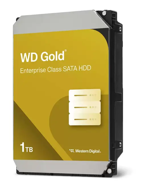 WD Gold Enterprise Class SATA HDD - 1TB